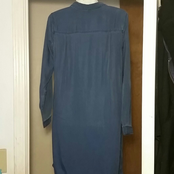 Faded Twill Military Utility Shirt Dress compared to Madewell - Picture 2 of 3